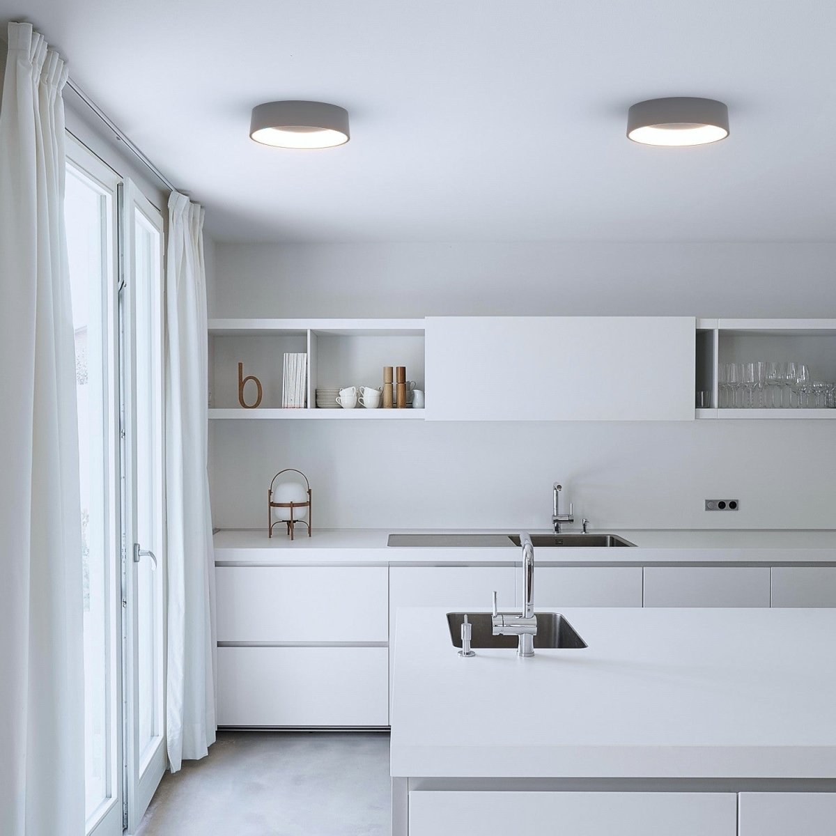 Lámpara de techo LED tipo plafón "ONCAMO 2" - CCT 3000K - 4000K - 27W - Barcelona Led-Decoración