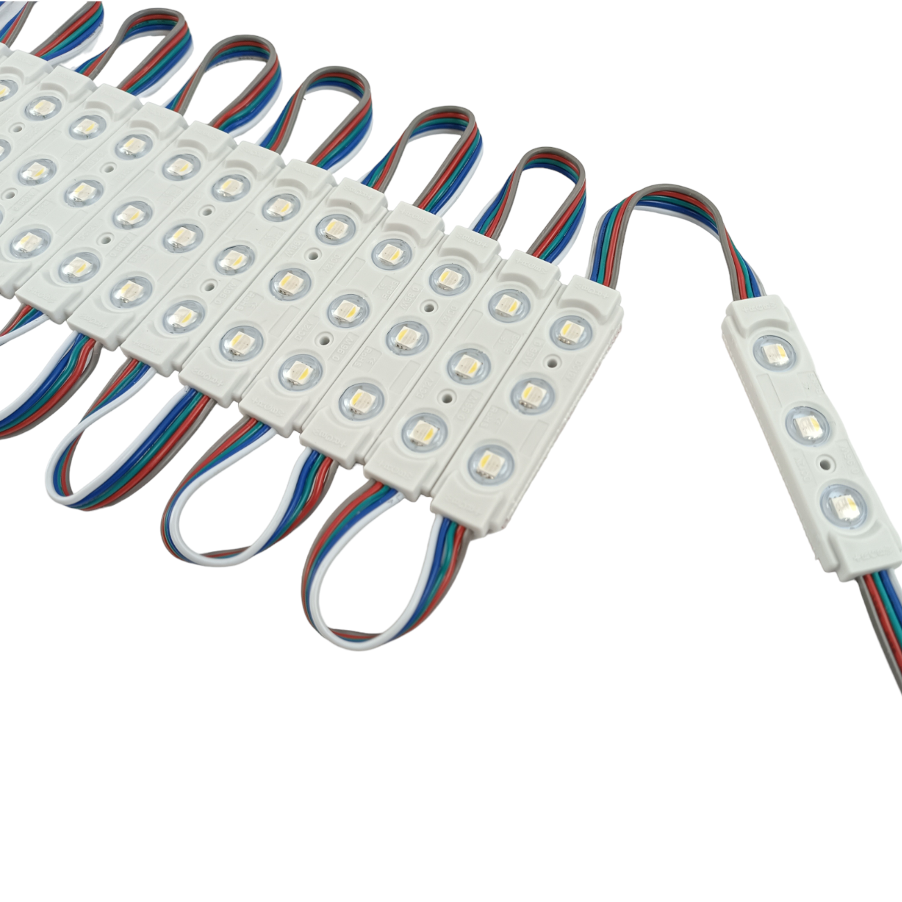 Módulos LED RGBW para rótulos - 0.96W - 12V - IP65 - 120º