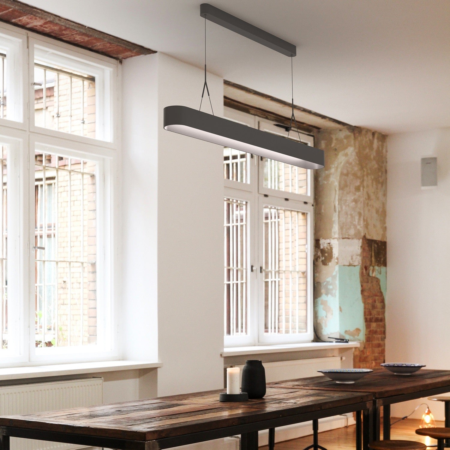 Lámpara colgante LED nórdica "RIPLEY" CCT - 44W (1)