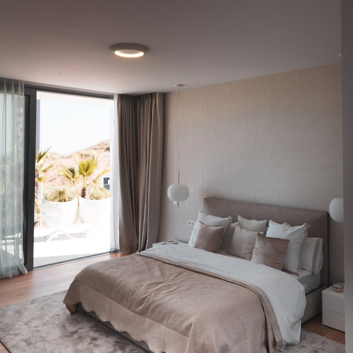 Lámpara de techo LED tipo plafón "FAX" - CCT 3000K - 4000K - 21W - Barcelona Led-Decoración