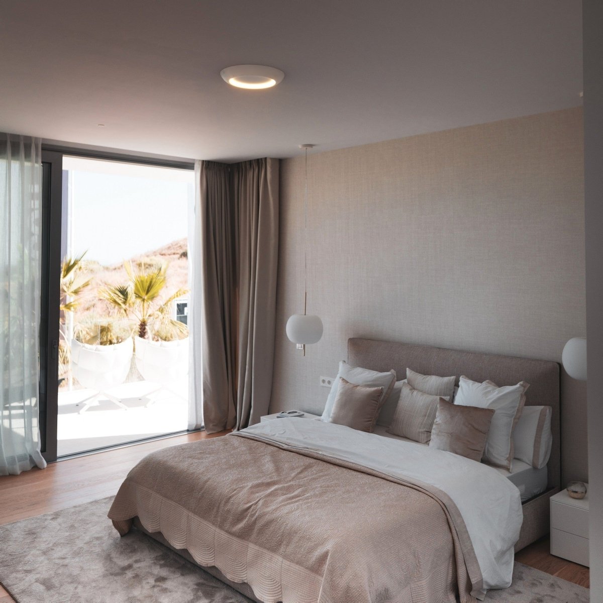 Lámpara de techo LED tipo plafón "FAX" - CCT 3000K - 4000K - 21W - Barcelona Led-Decoración