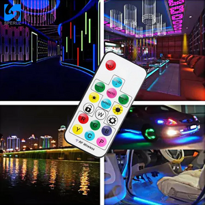 Controlador LED IC pixel RGB/RGBW con mando a distancia RF - 5-24V DC - 2048 pixeles (1)