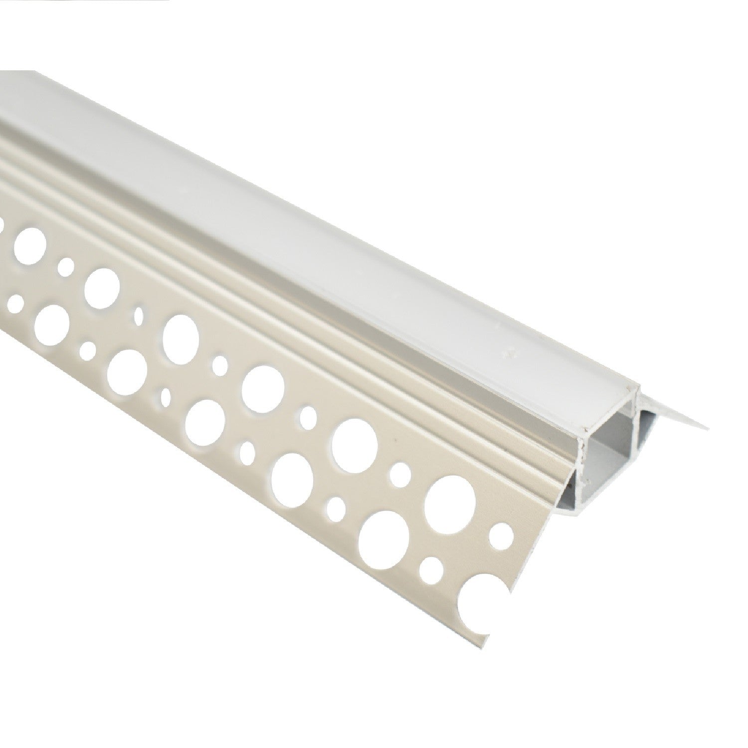 Tapa para perfil de Aluminio Escayola/Pladur 13x14mm (4)