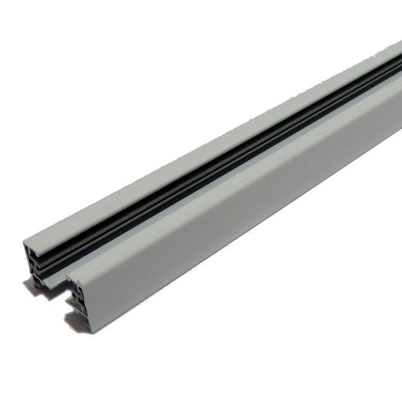 Carril electrificado monofásico de superficie para focos LED - barra 2 metros (9)