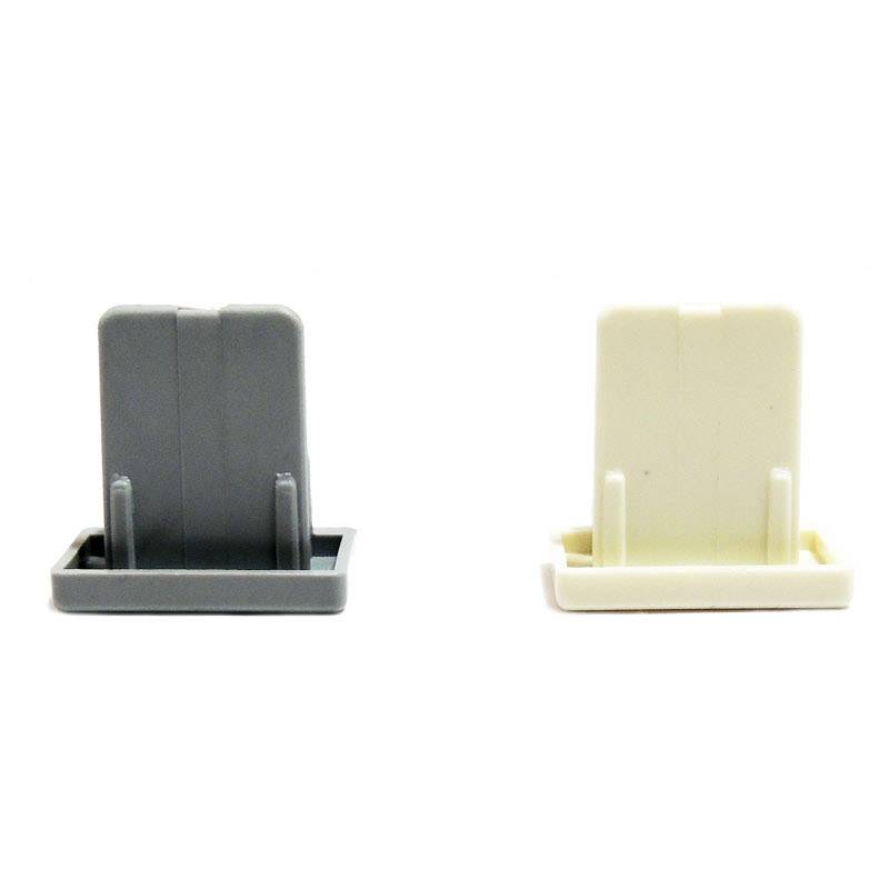 Tapón final para carril monofásico de superficie