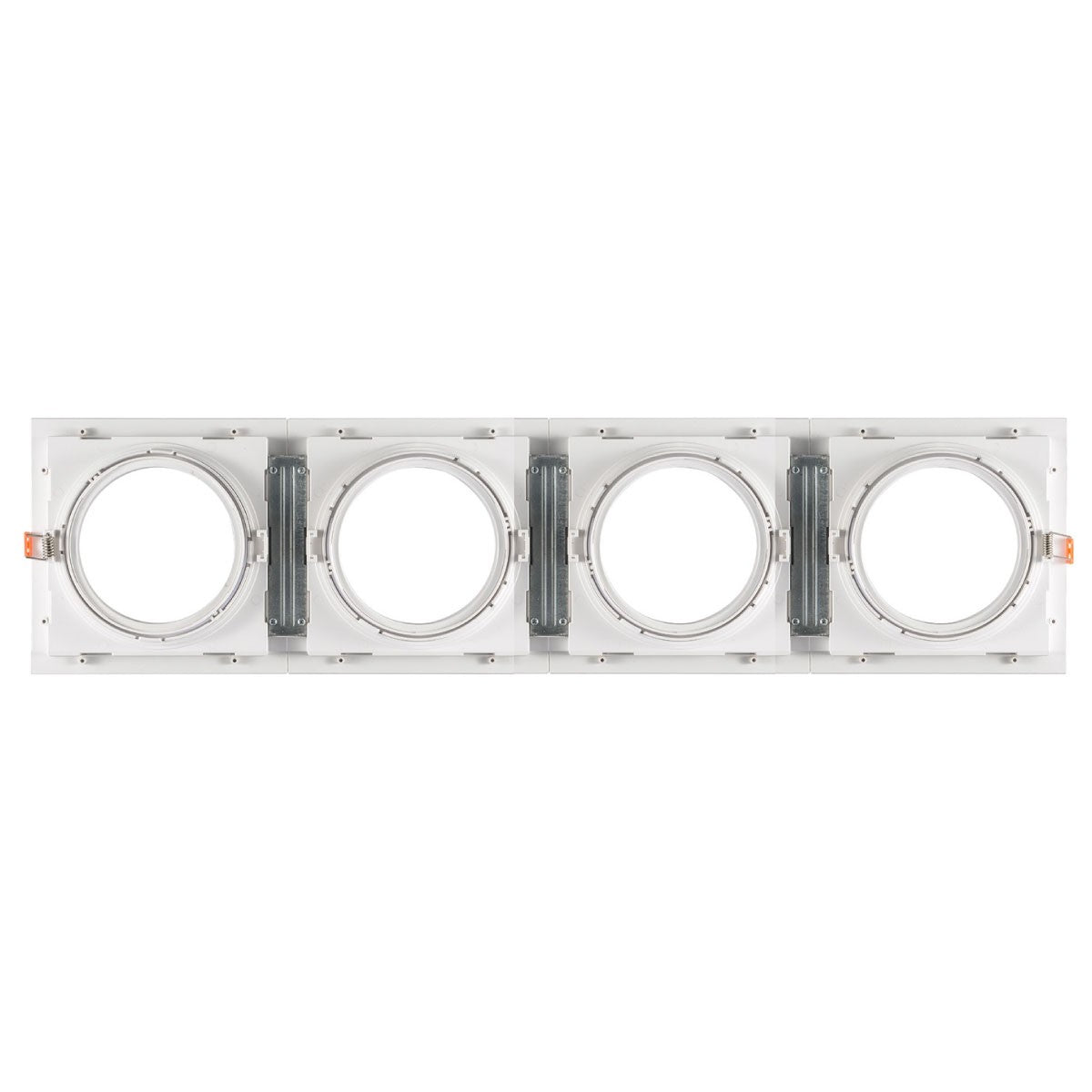 Pack x 4 - Aro downlight cuadrado tipo cardan para bombilla QR111 o AR111 - Corte 155 x 155 mm (14)