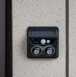 Aplique solar exterior de pared con sensor PIR - 1W (2x0,5W) - IP44 (6)