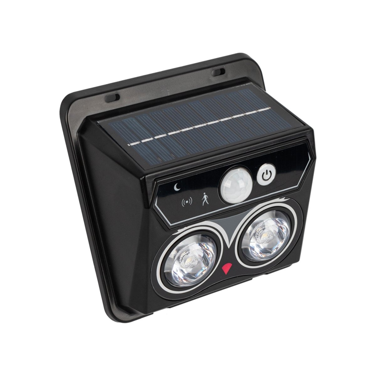 Aplique solar exterior de pared con sensor PIR - 1W (2x0,5W) - IP44 - Barcelona Led-Decoración
