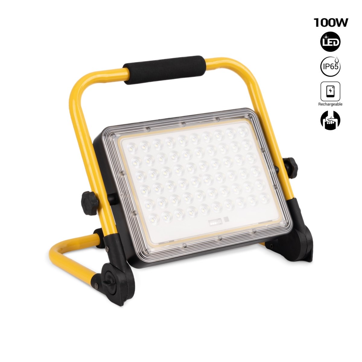 Proyector LED portátil de trabajo 100W - IP65 - 6000K - Barcelona Led-