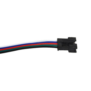 Conector rápido macho 5 pins para tira led RGBW IP20 (2)
