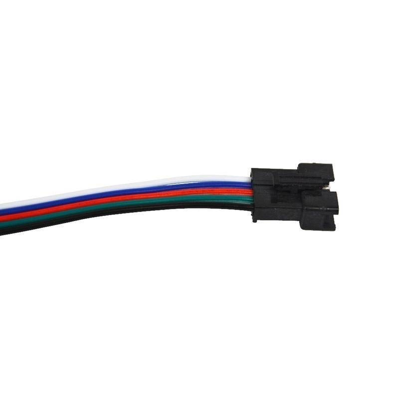 Conector rápido macho 5 pins para tira led RGBW IP20 (2)