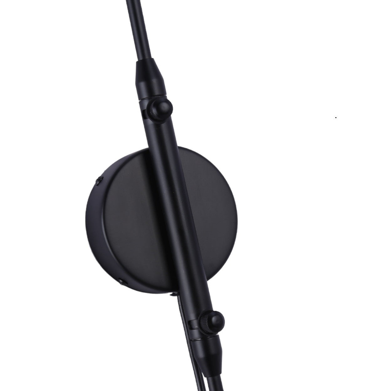 Aplique de pared de diseño "Louise" con interruptor y enchufe - 2xE27 (4)