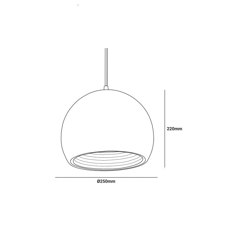Lámpara colgante "CALY" (2)