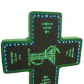 P6 Programmable Multicolor RGB LED Pharmacy Cross - Outdoor 2