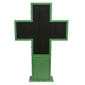 P16 programmable green single-color LED pharmacy cross - Outdoor 5