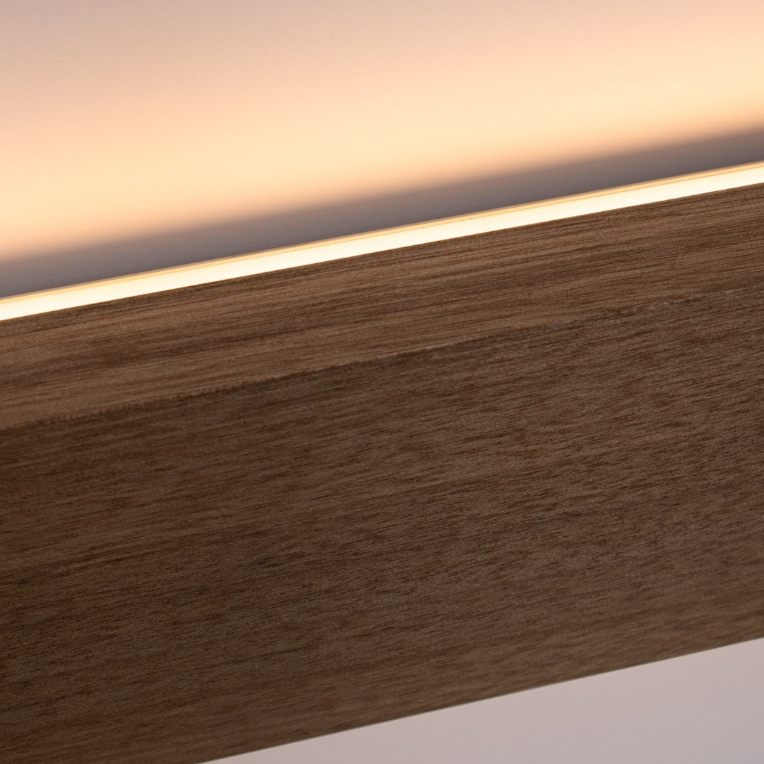 Aplique de pared lineal madera "Wooden" - Dimmable - 24W - 100cm (8)
