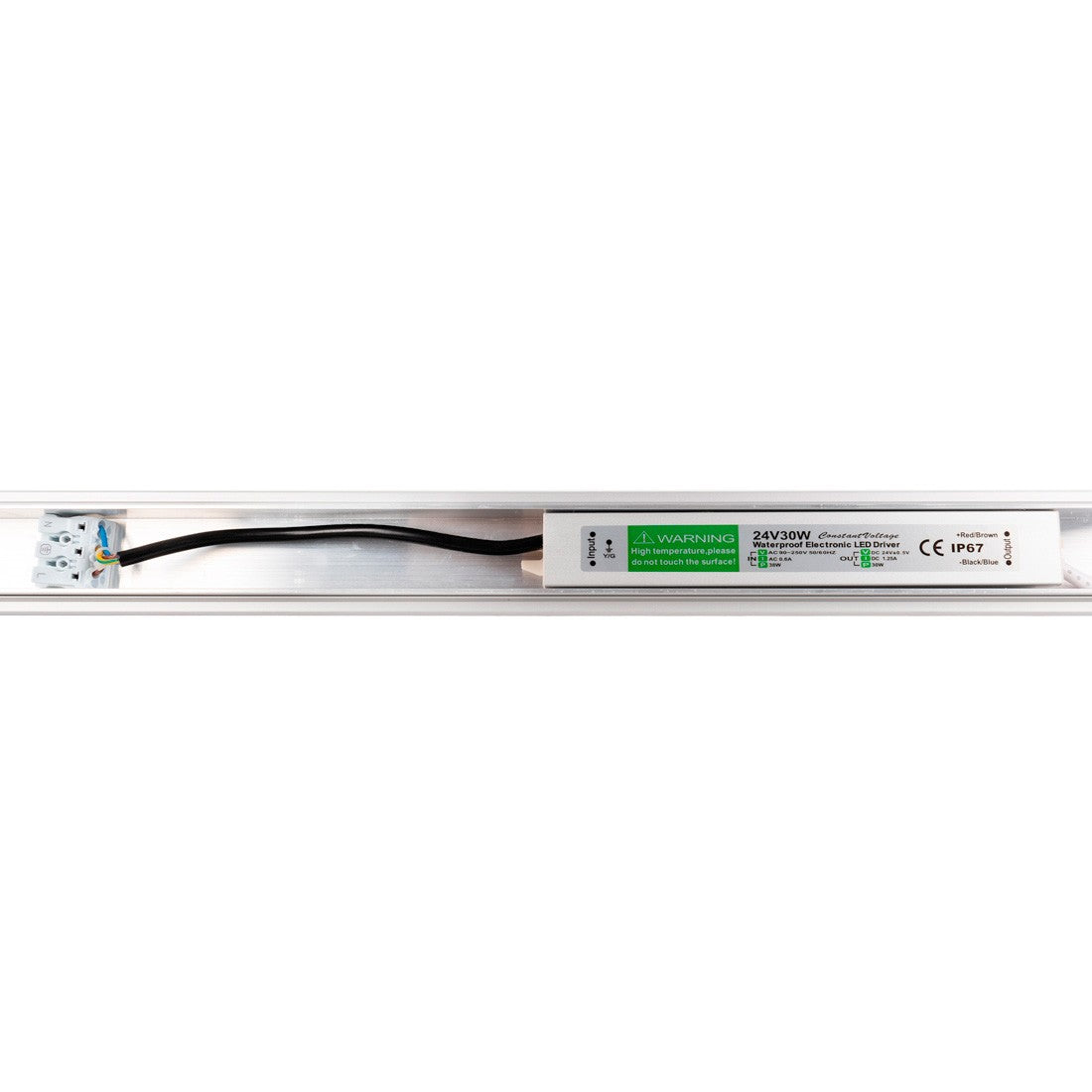 Aplique de pared lineal madera "Wooden" - Dimmable - 24W - 100cm (12)