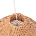 Wicker pendant lamp 