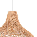 Wicker pendant lamp 