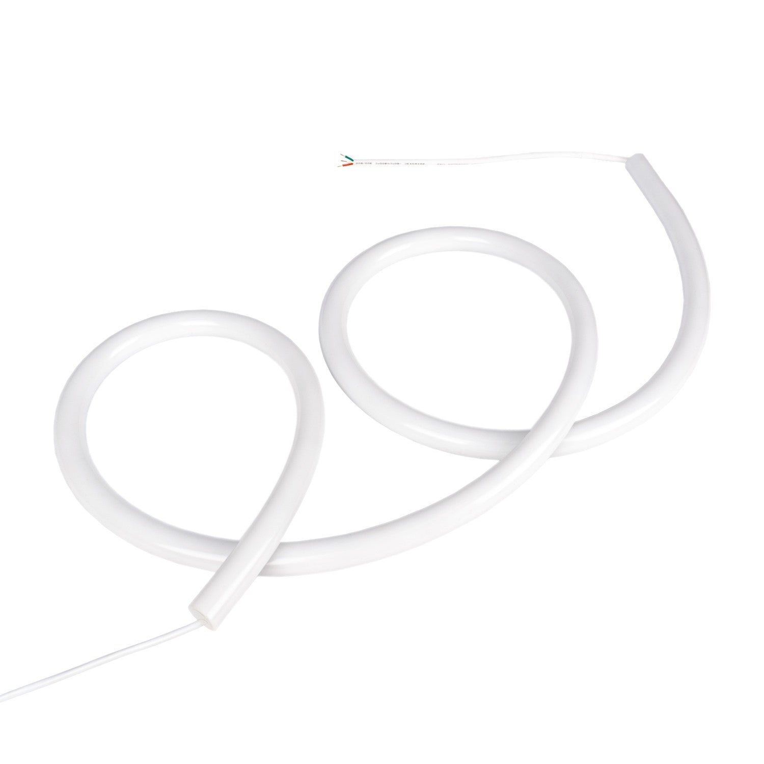 Neón LED flexible RGB inteligente IC - 360º circular - Ø22mm - 2 metros - 12V DC - 28W/m - IP65 (6)