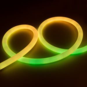 Neón LED flexible RGB inteligente IC - 360º circular - Ø22mm - 4 metros - 12V DC - 28W/m - IP65 (2)