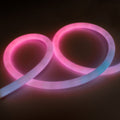 Neon LED flexível RGB inteligente IC- 360º circular - Ø22mm - 4 metros - 12V DC - 28W/m - IP65 4