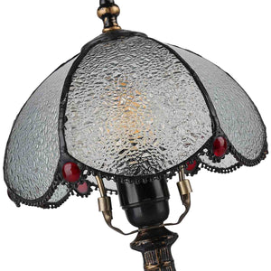 Lámpara de mesa "Candice" inspiración "Tiffany" - Ø 20cm (6)