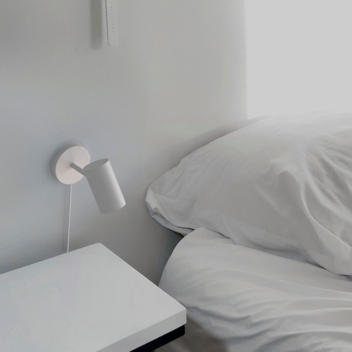 Aplique de pared interior orientable "Ben" con cable y enchufe - E27 - Barcelona Led-Decoración