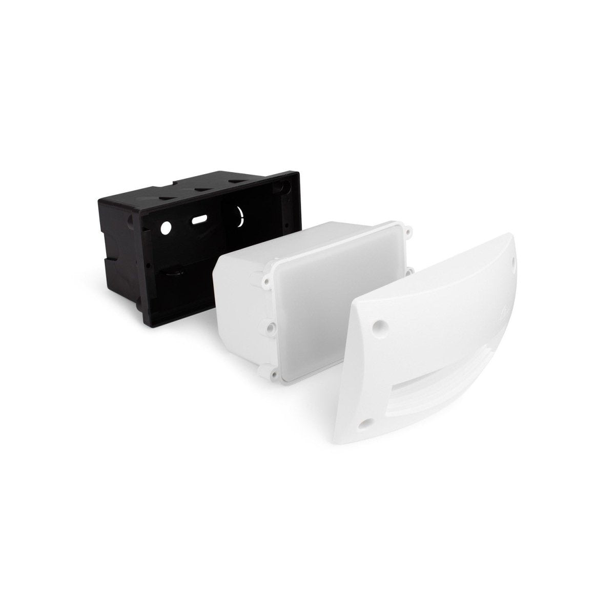 Baliza exterior LED empotrable pared Fumagalli "Leti 200 HS" 3W -  IP66 - GX53 - CCT - Barcelona Led-