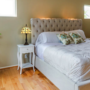 Lámpara de mesa "Rafa" inspiración "Tiffany" - Ø 20cm (13)