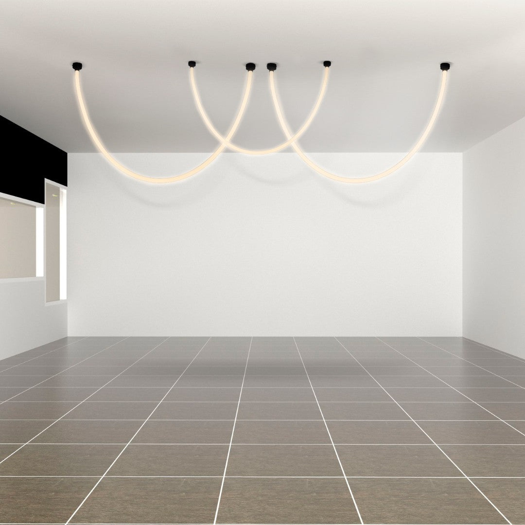 Neón LED flexible 360º circular - Ø22mm - 2 metros - 24V DC - 240Ch/m - 19,2W/m - IP65 (29)