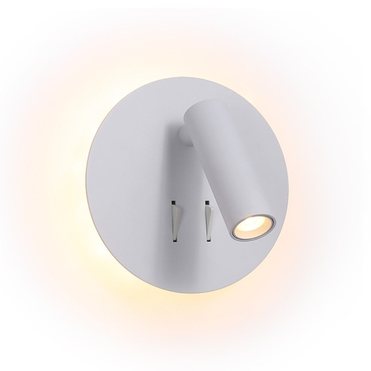 Aplique de pared para lectura "Quart" - Doble función - 3W+6W (16)