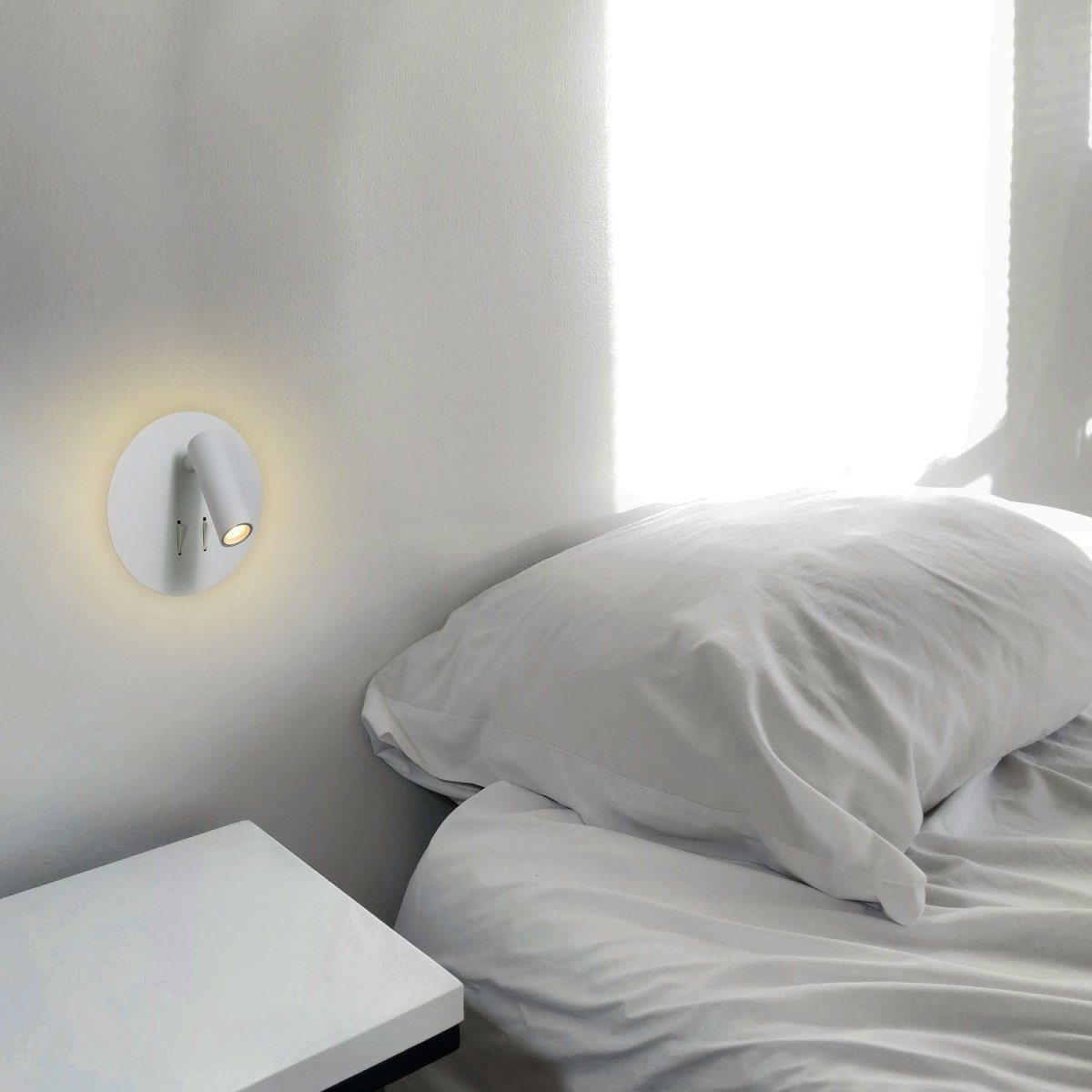 Aplique de pared para lectura "Quart" - Doble función - 3W+6W (22)