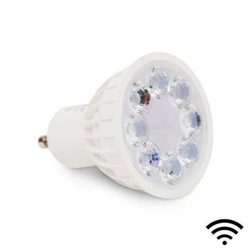 GU10 LED RGBW+CCT lamp - 4W - RF-bediening - 240lm - Milight