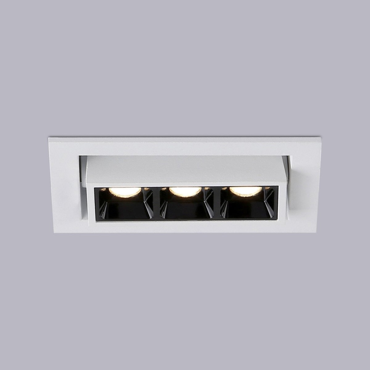 Foco lineal LED empotrable 6W - Orientable - UGR18 - CRI90 - Chip OSRAM - 2800K - Barcelona Led-