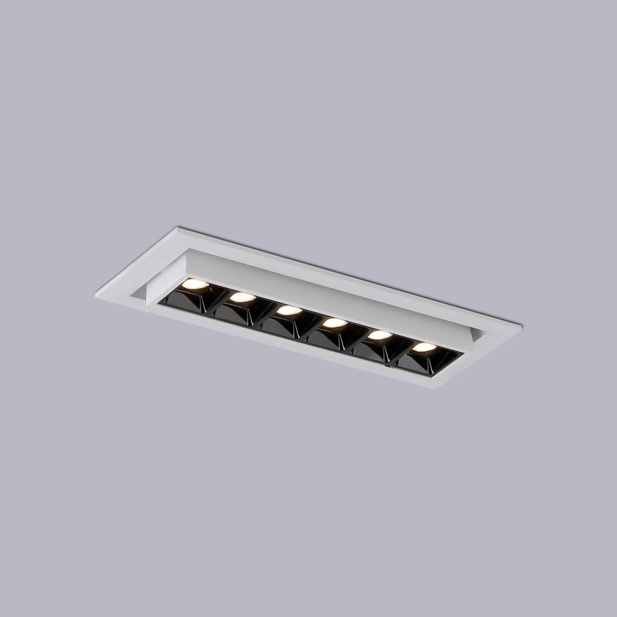 Foco lineal LED empotrable 10W - Orientable - UGR18 - CRI90 - Chip OSRAM - 2800K - Barcelona Led-