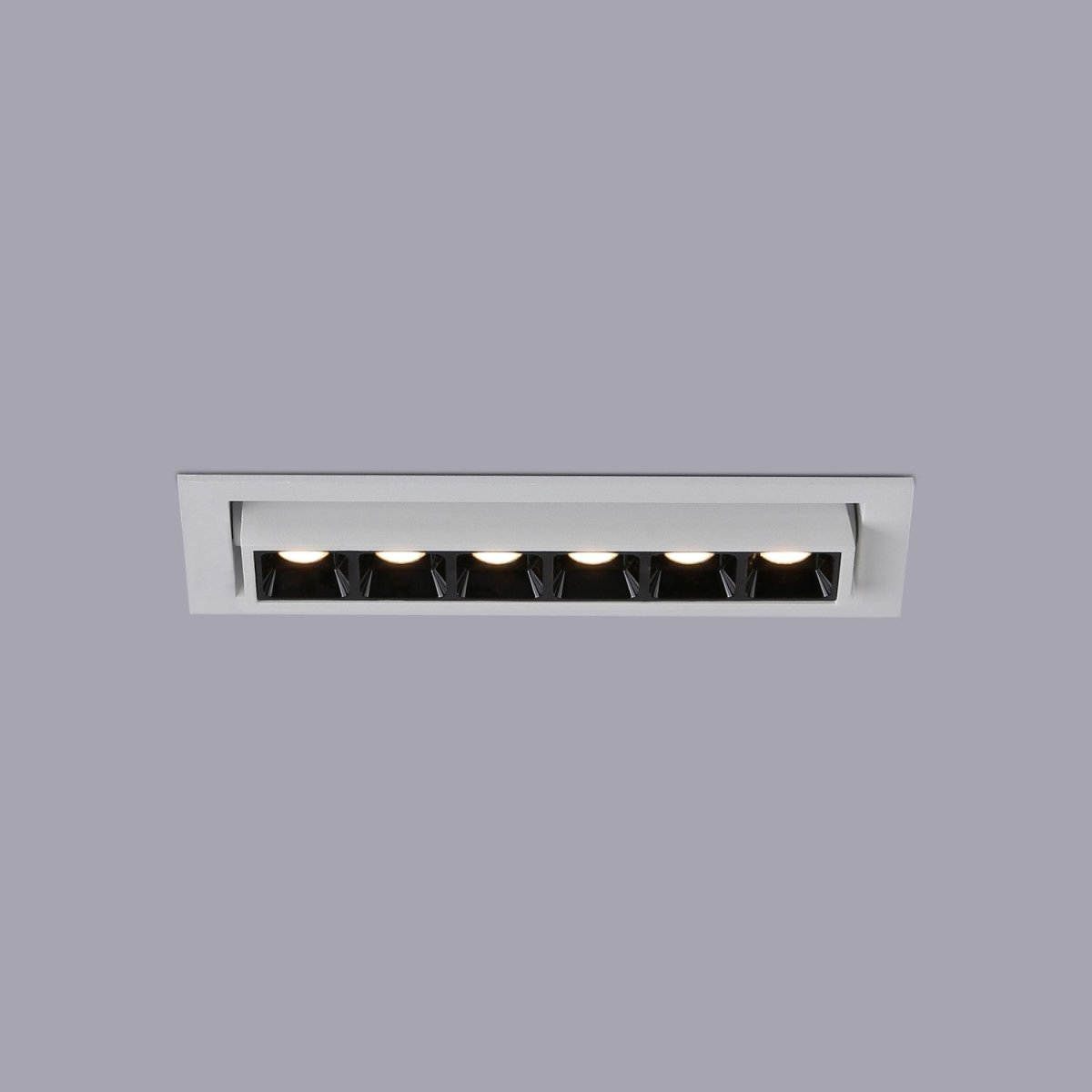 Foco lineal LED empotrable 10W - Orientable - UGR18 - CRI90 - Chip OSRAM - 2800K - Barcelona Led-