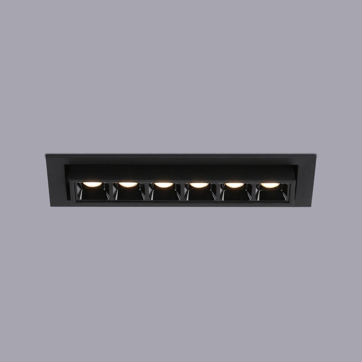 Foco lineal LED empotrable 10W - Orientable - UGR18 - CRI90 - Chip OSRAM - 2800K - Barcelona Led-