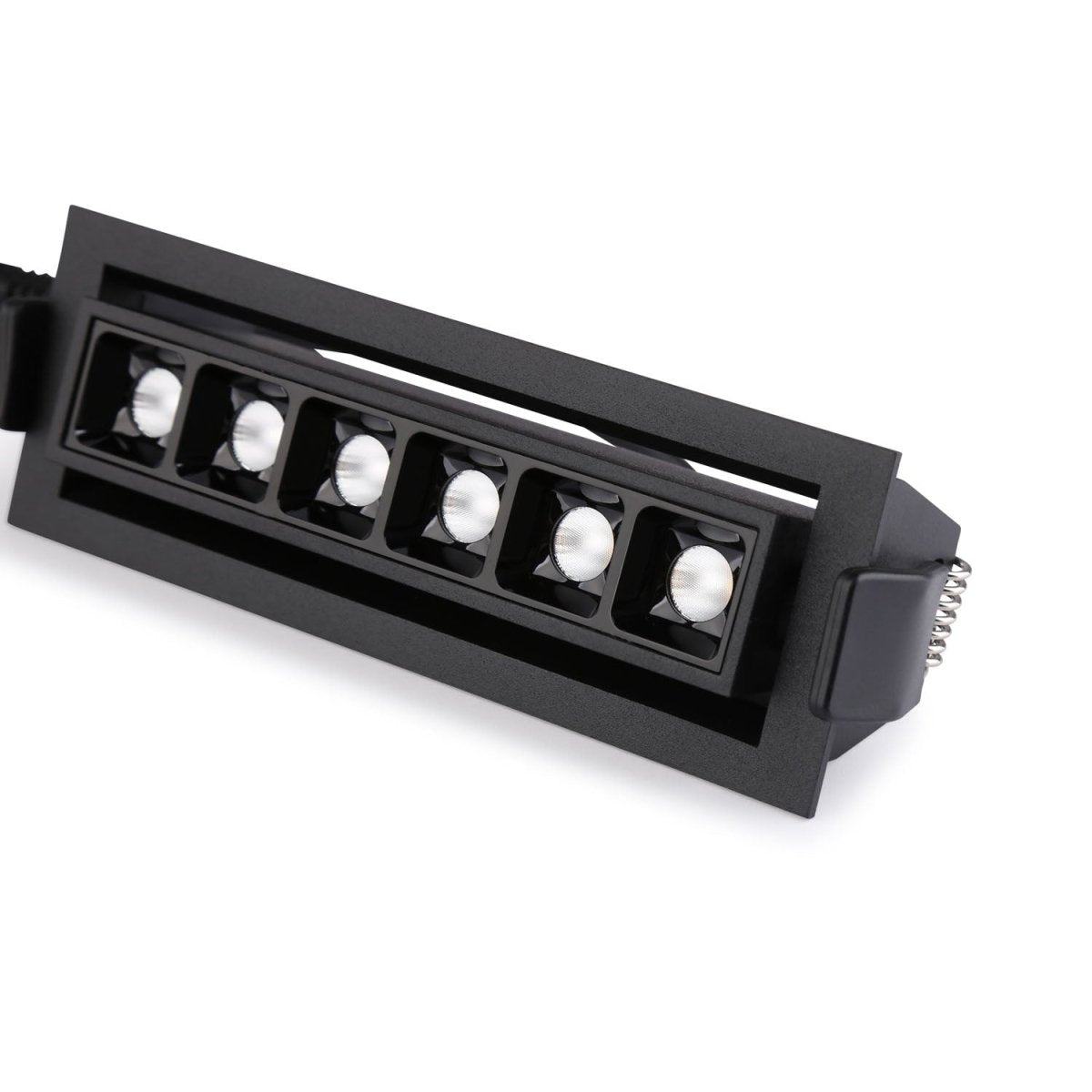 Foco lineal LED empotrable 10W - Orientable - UGR18 - CRI90 - Chip OSRAM - 2800K - Barcelona Led-