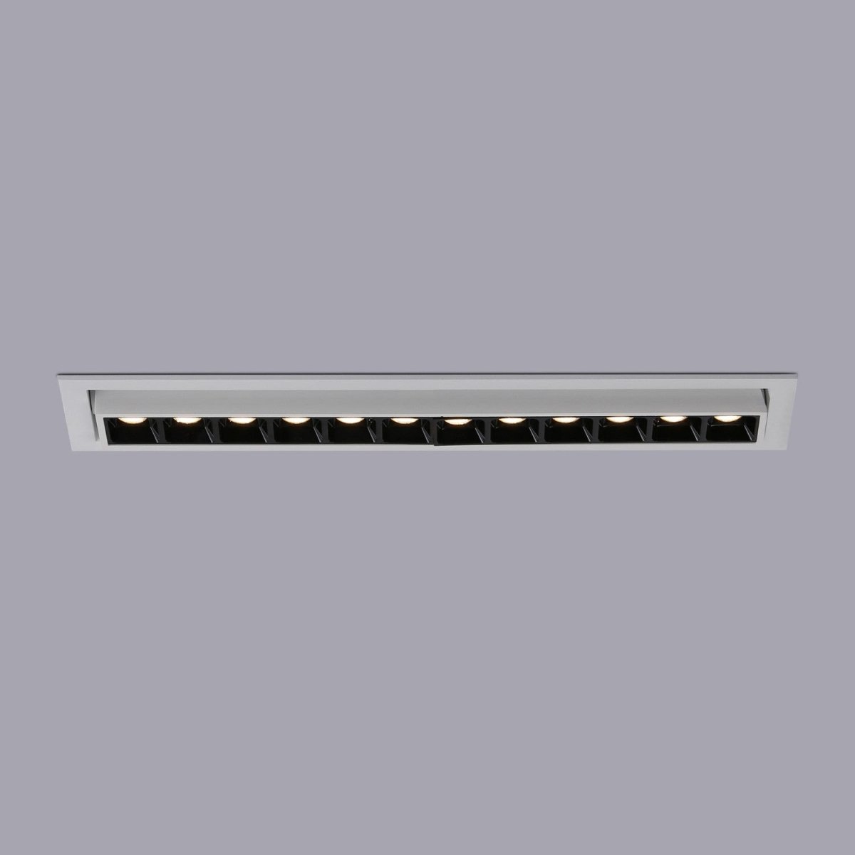 Foco lineal LED empotrable 20W - Orientable - UGR18 - CRI90 - Chip OSRAM - 2800K - Barcelona Led-