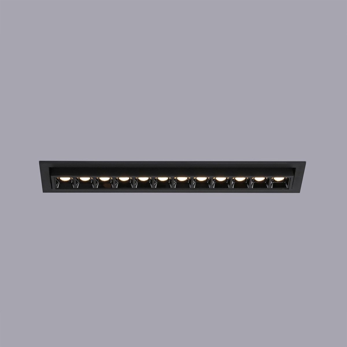Foco lineal LED empotrable 20W - Orientable - UGR18 - CRI90 - Chip OSRAM - 2800K - Barcelona Led-