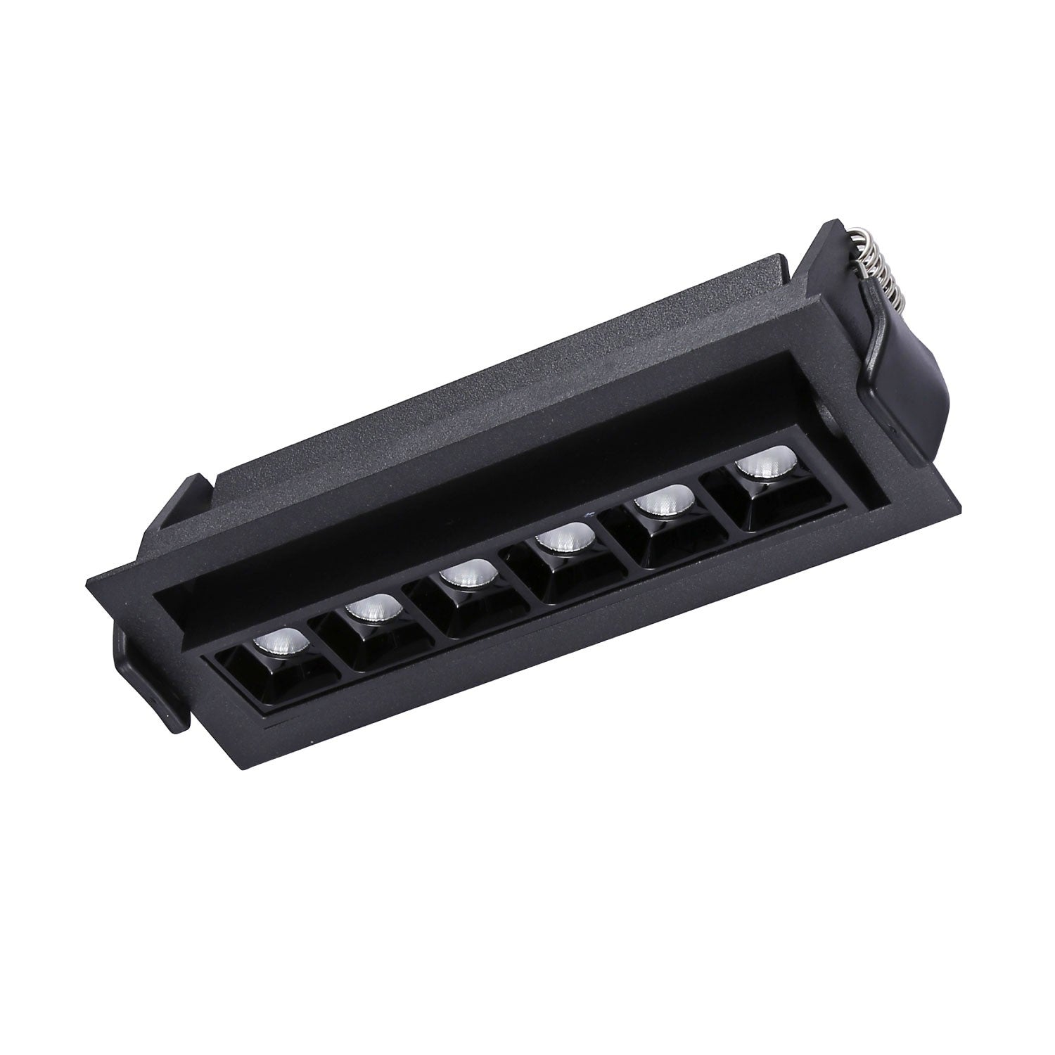 Foco lineal LED empotrable 10W - Orientable - UGR18 - CRI90 - Chip OSRAM - 2800K (21)