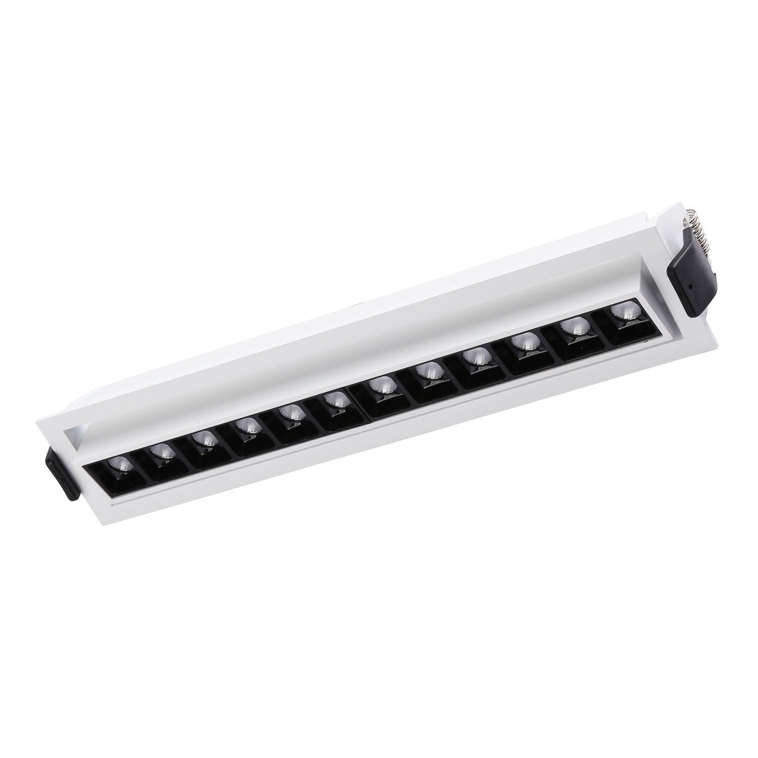 Foco lineal LED empotrable 20W - Orientable - UGR18 - CRI90 - Chip OSRAM - 2800K (19)