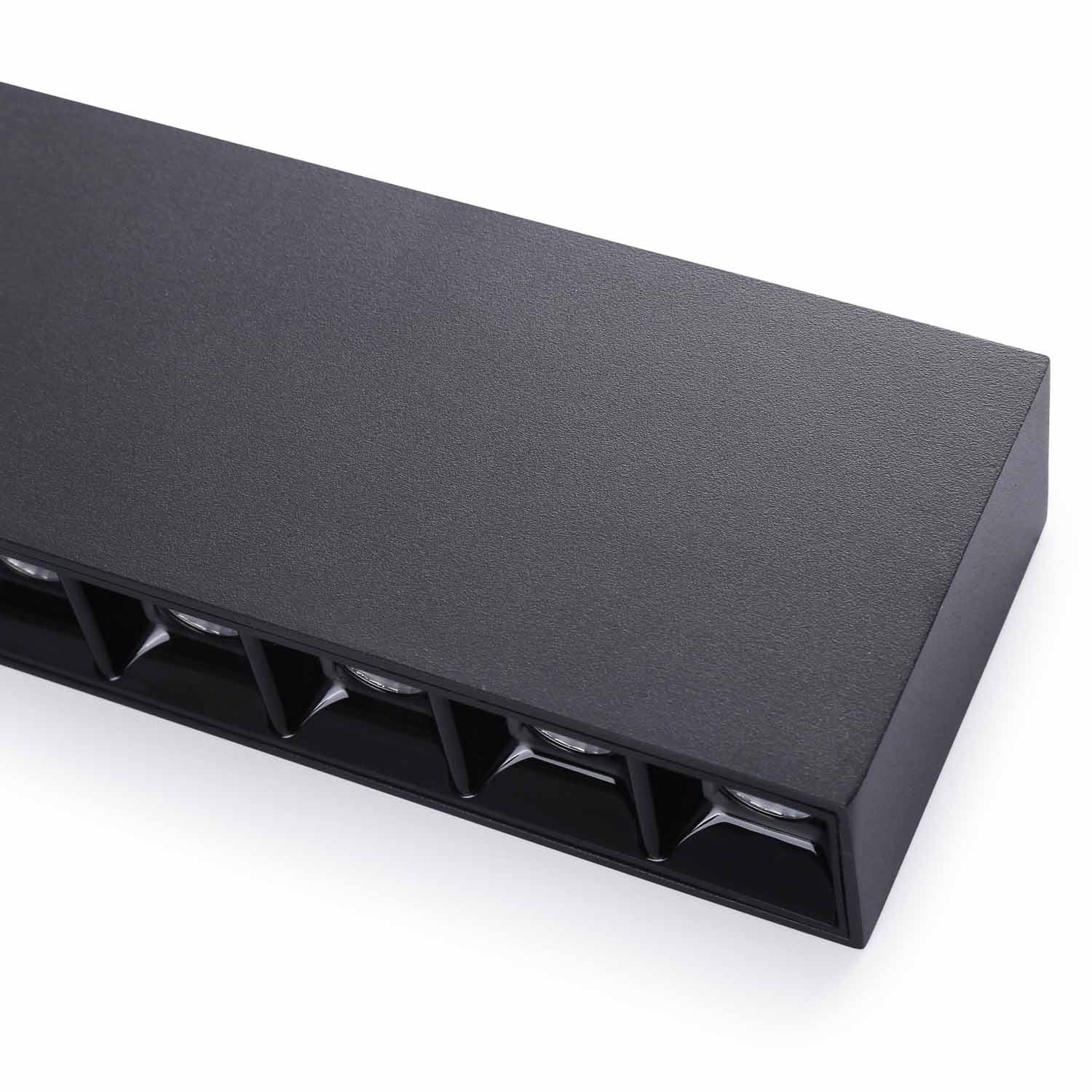 Foco lineal LED superficie color blanco - 20W - UGR18 - CRI90 - Chip OSRAM (18)