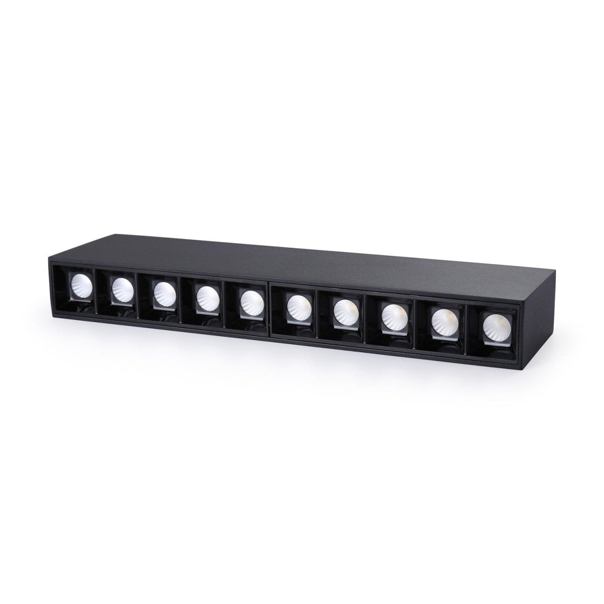 Foco lineal LED superficie color blanco - 20W - UGR18 - CRI90 - Chip OSRAM - Barcelona Led-