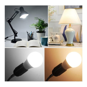 Pack x 10 - Bombilla LED E27 A60 - 9W (1)