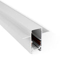 Magnetic rail 20mm recessed - 48V - 2 meters 2