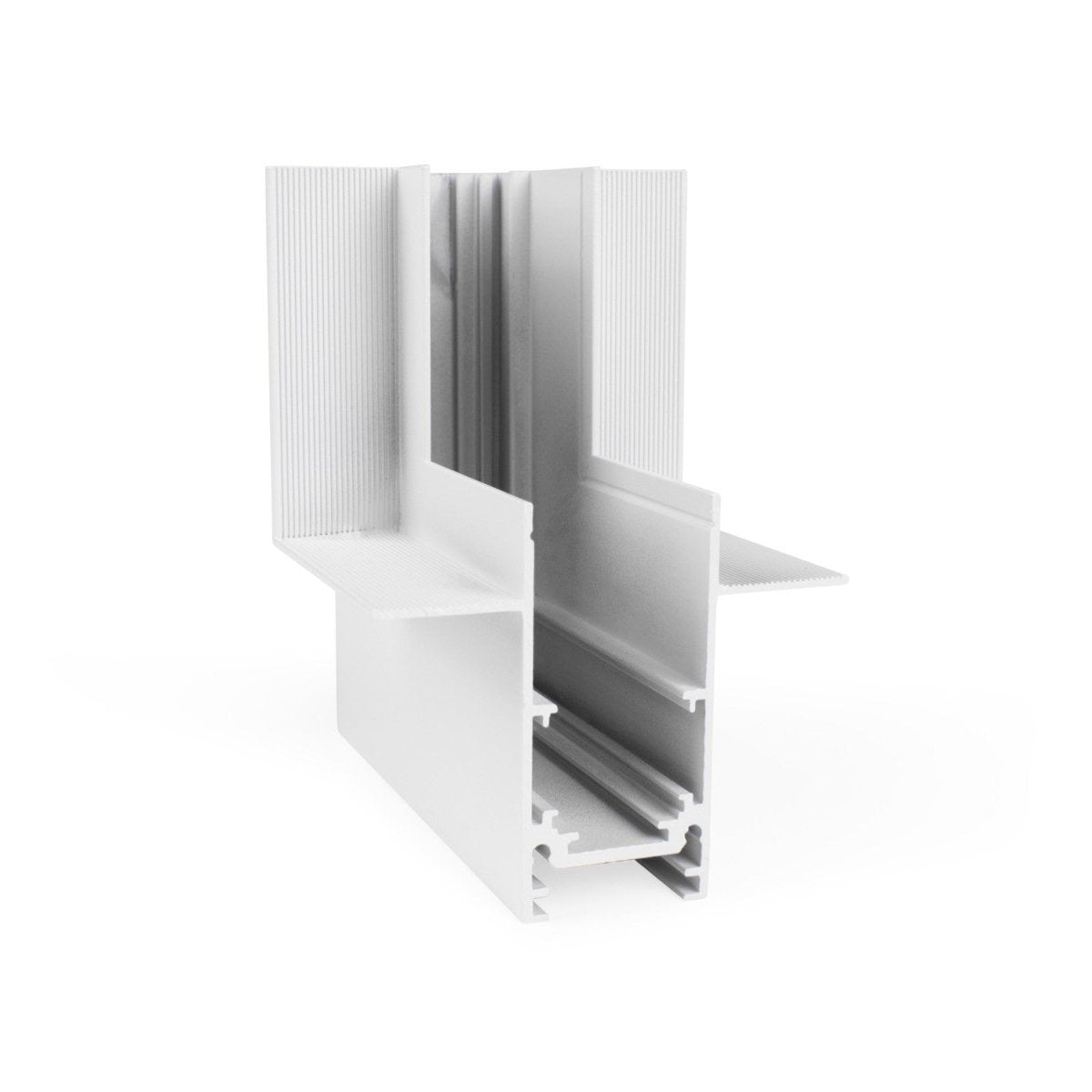 Unión en L para carriles magnéticos empotrables 20mm - Vertical - Barcelona Led-Accesorios