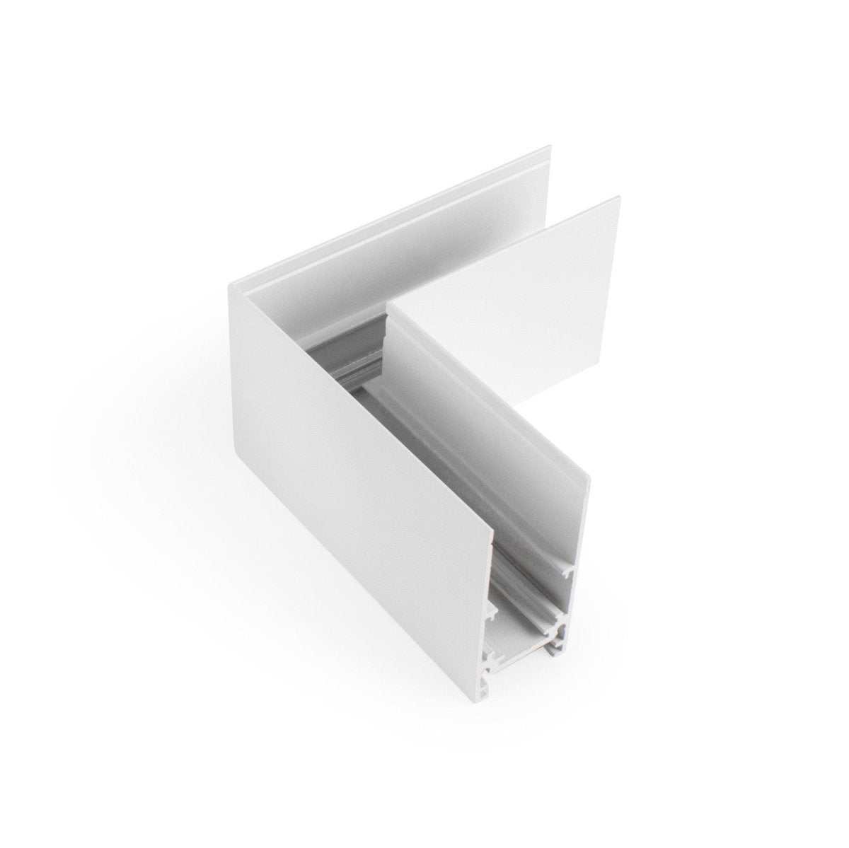 Unión en L para carriles magnéticos de superficie 20mm - Horizontal - Barcelona Led-Accesorios