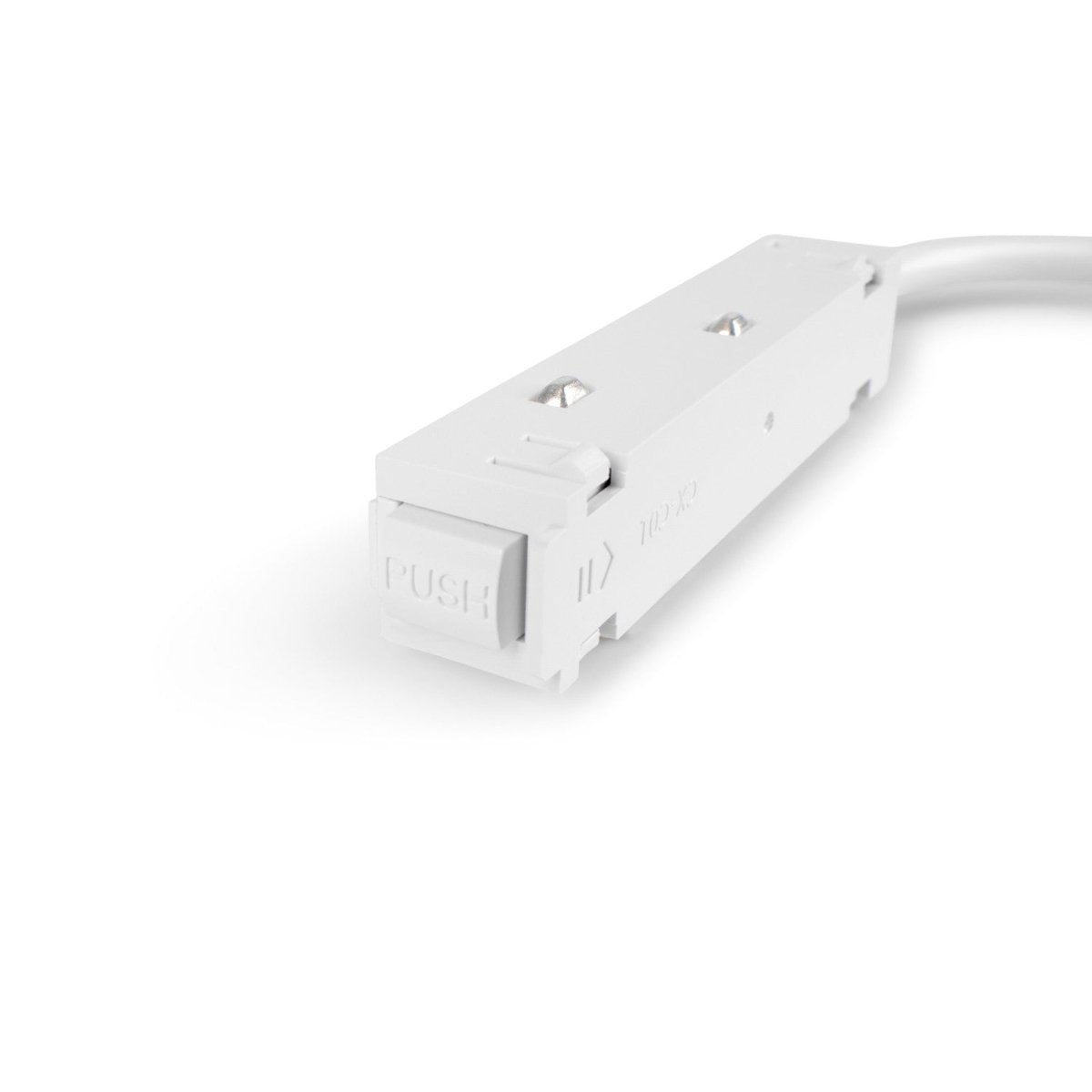 Conector de inicio con cable para carril magnético - 48V - Barcelona Led-Accesorios
